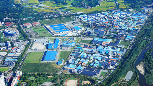 광주첨단과학산업단지 전경. 한국산업단지공단 제공